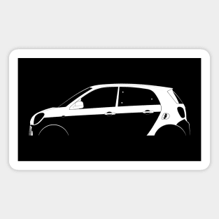smart forfour (W453) Silhouette Magnet